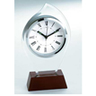 Flame Shaped Glass Alarm Clock